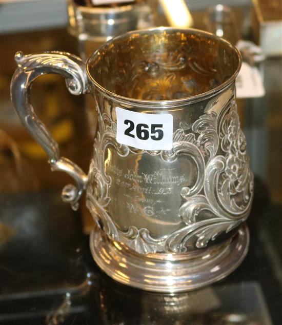 Silver mug - George III